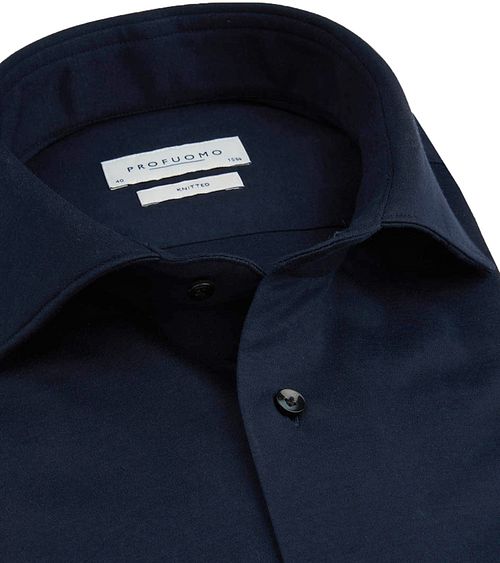 Camicia in maglia Profuomo Navy Product / Detail