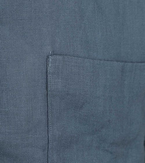Marc O'Polo Shirt Linen Dark Blue Product / Detail