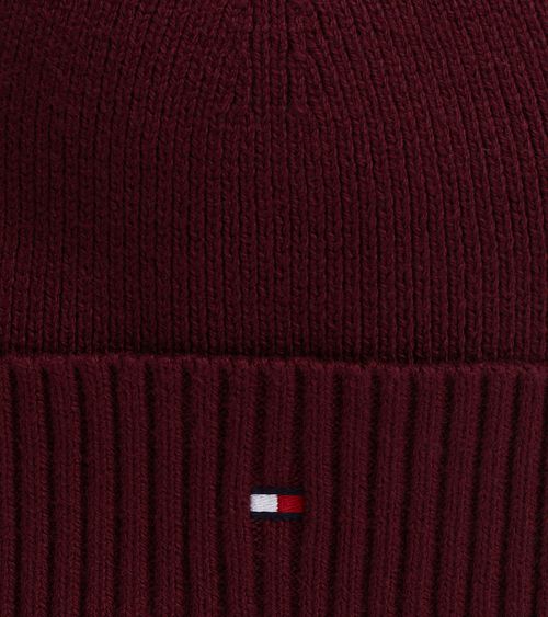 Tommy Hilfiger Knitted Muts Bordeaux Product / Detail