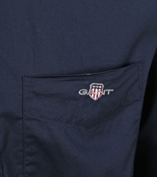 Camicia casual in popeline GANT navy Product / Detail