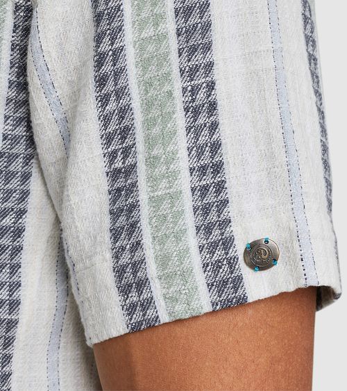 Cast Iron Kurzarm-Shirt Stripe Model / Detail