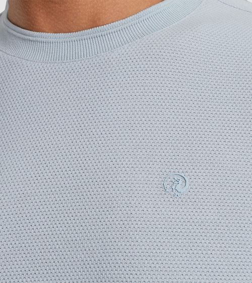 Cast Iron Popcorn T-Shirt Zen Blauw Model / Detail