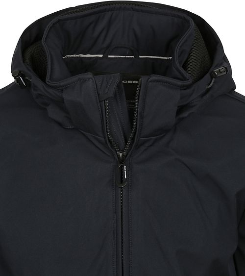 Chaqueta con capucha No Excess en azul marino Product / Detail
