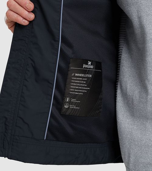 Chaqueta Vanguard Wheelster Navy Model / Detail