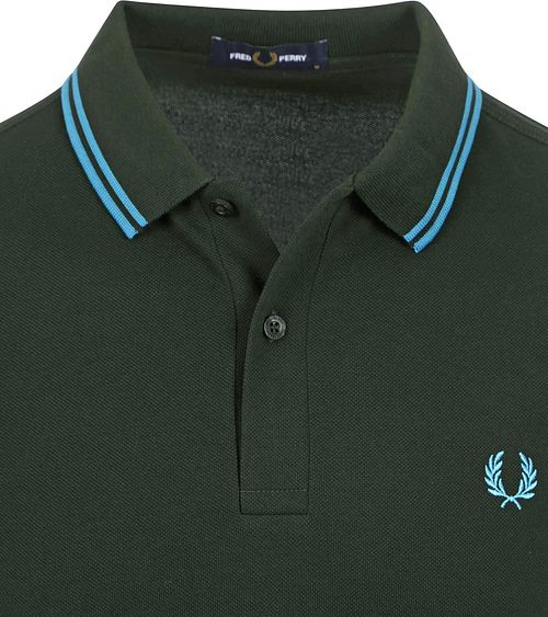 Fred Perry Polo M3600 Donkergroen W64 Product / Detail