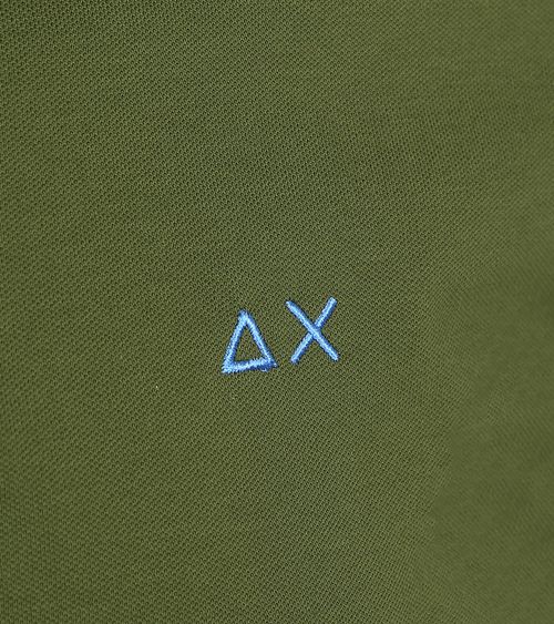 Sun68 Pikétröja Color Way Mörkgrön Product / Detail