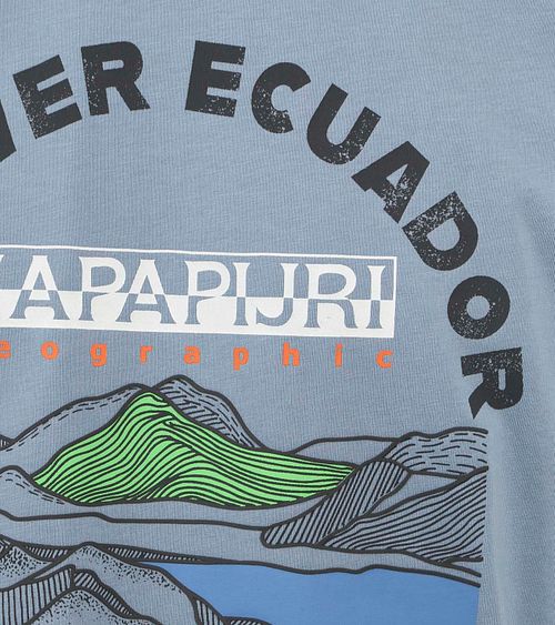 Napapijri Sangay T-shirt Hellblau Product / Detail