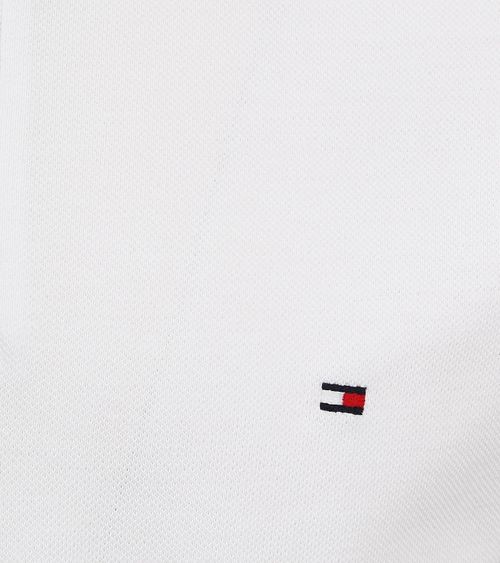 Tommy Hilfiger Stor og Høy Polo-skjorte Hvit Product / Detail