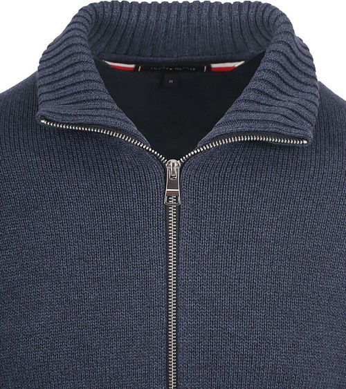 Kamizelka Tommy Hilfiger Mouliné granatowa Product / Detail