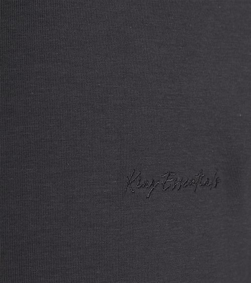 King Essentials The Shawn T-Shirt Antraciet Product / Detail