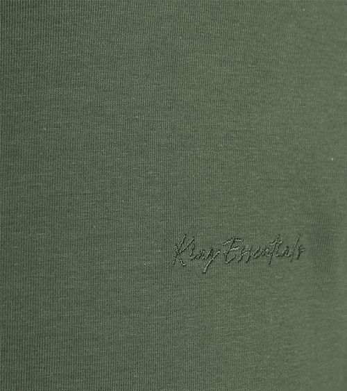 King Essentials The Shawn T-Shirt Olivgrön Product / Detail