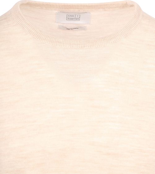 King Essentials The John Pullover Merino Ecru Product / Detail