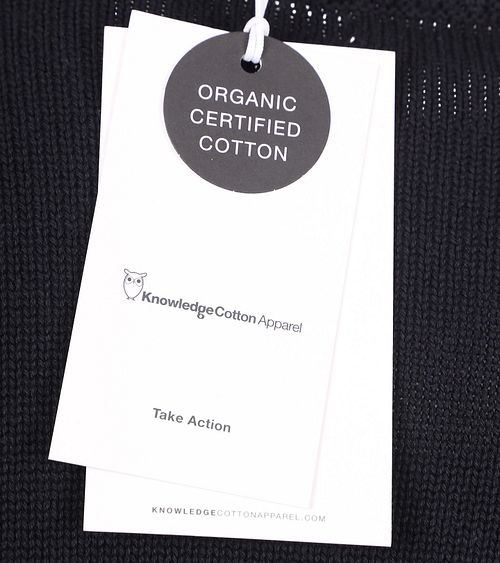 KnowledgeCotton Apparel Pullover Navy Product / Detail