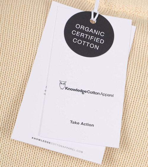 KnowledgeCotton Apparel Tröja Ekru Product / Detail