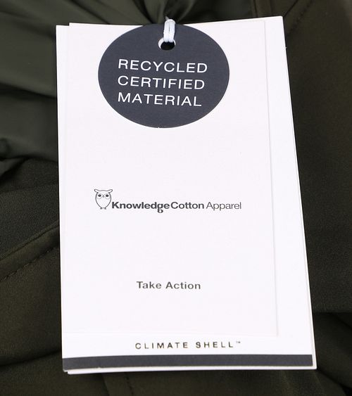Kurtka KnowledgeCotton Apparel w kolorze ciemnozielonym Product / Detail