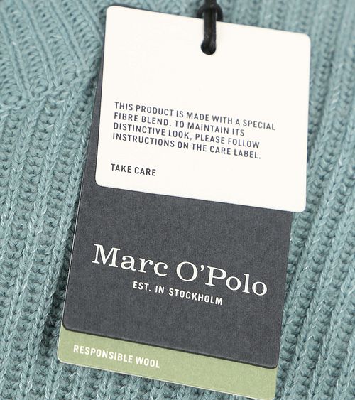 Marc O'Polo Jumper i Ullblanding Stålblå Product / Detail