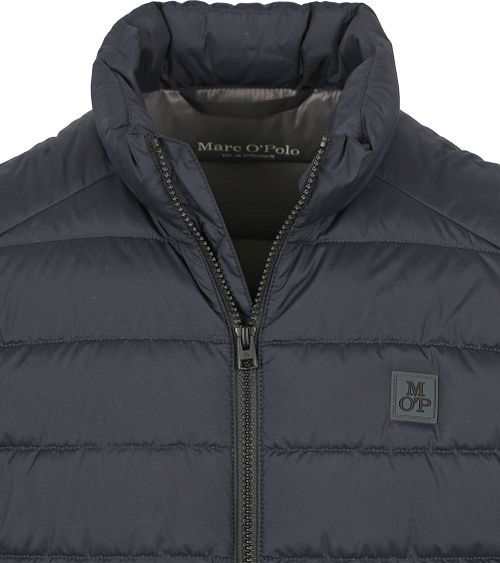 Marc O'Polo Bodywarmer Donkerblauw Product / Detail