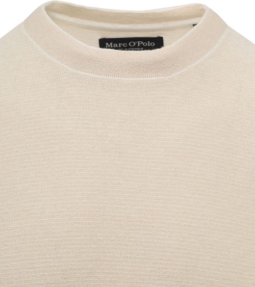 Marc O'Polo Pullover O-Ausschnitt Ecru Product / Detail