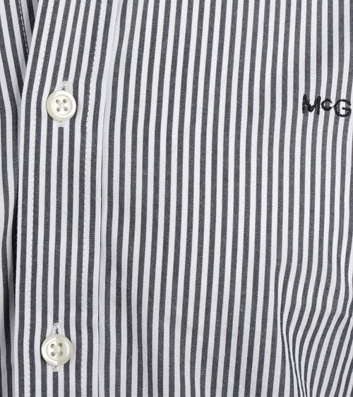 McGregor Overhemd Poplin Streep Navy Product / Detail