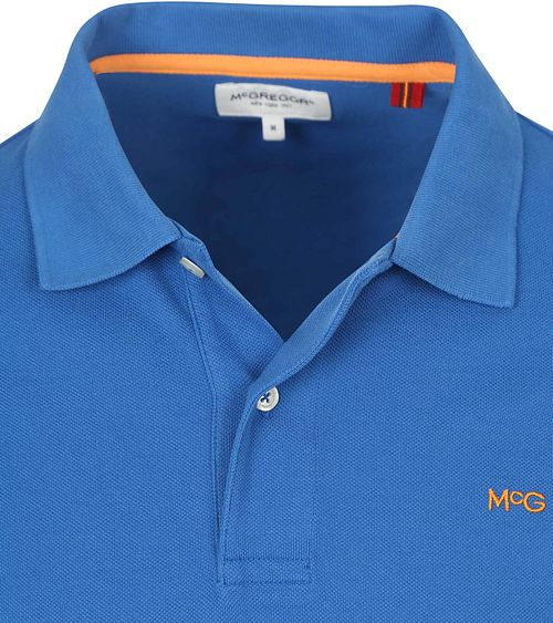 McGregor Piqu&eacute; Polo Koboltblå Product / Detail