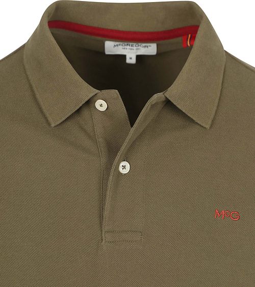 McGregor Polo z piqué w kolorze oliwkowym Product / Detail