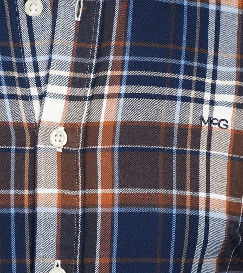 McGregor Skjorte Rutet Beige Blå Product / Detail