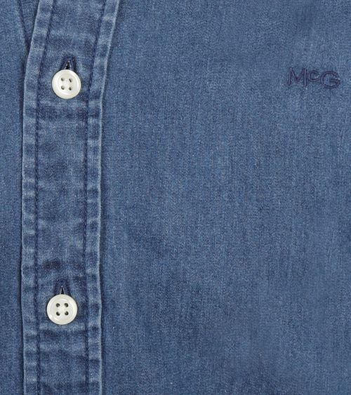 McGregor Skjorte Chambray Indigo Product / Detail
