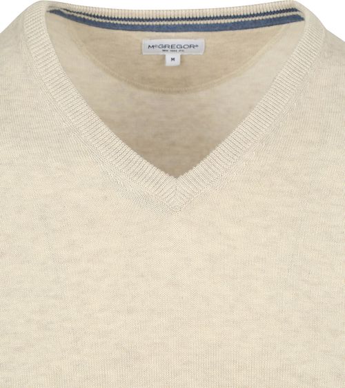 McGregor Trui V-Hals Ecru Product / Detail