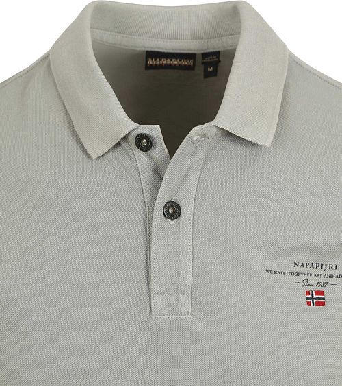 Napapijri Polo Elbas Grau Product / Detail