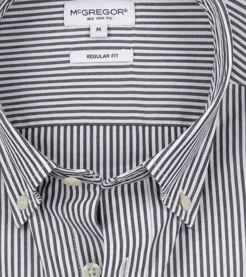 McGregor Koszula popelinowa w paski Navy Product / Detail
