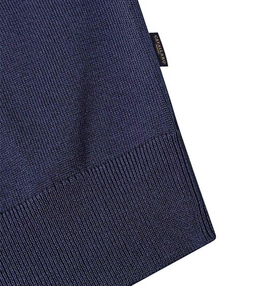 Cavallaro Milacio golf z wysokim kołnierzem granatowy Product / Detail