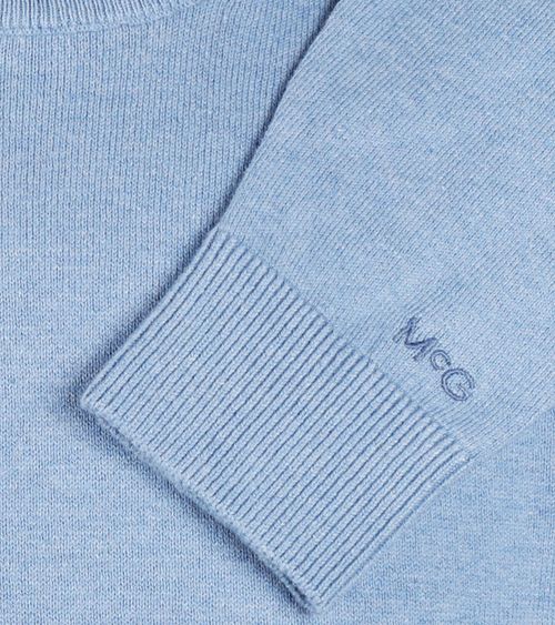 Sweter McGregor z wełny merynosów w jasnoniebieskim kolorze Product / Detail