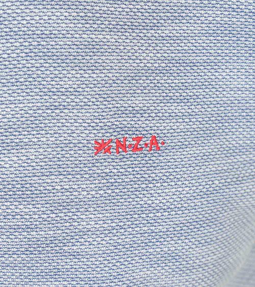 NZA Pikétröja Corbin Blå Product / Detail
