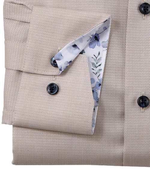 Olymp Chemise Luxor Beige Structure Model / Detail