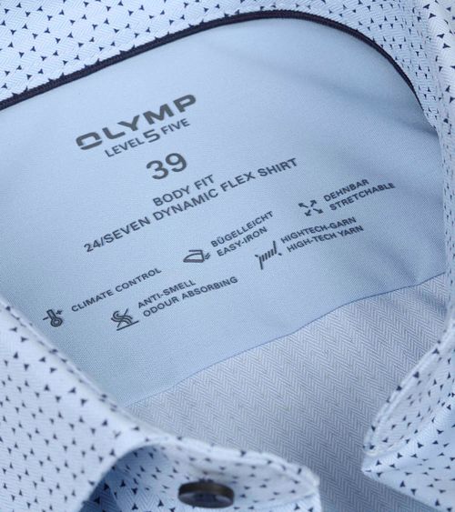 OLYMP Level Five Skjorte Lyseblå Product / Detail