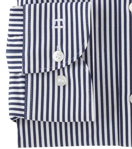 Olymp Level 5 24/seven Skjorte Striber Marineblå Product / Detail