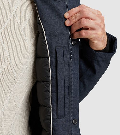 Parka Vanguard Wheelride w kolorze granatowym Model / Detail