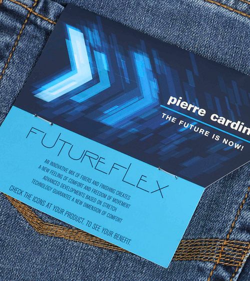 Pierre Cardin Jean Lyon Tapered Future Flex Bleu Stonewash Product / Detail