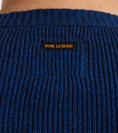 PME Legend Genser Badge Koboltblå Product / Detail