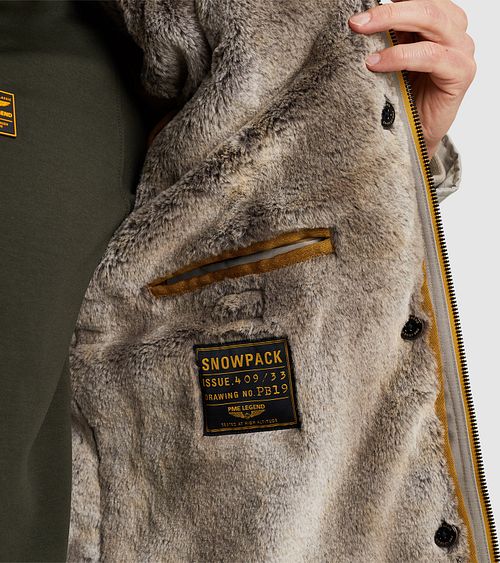 PME Legend Jacka Snowpack Icon 2.0 Khaki Model / Detail