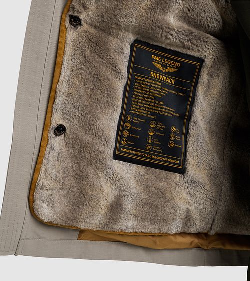 PME Legend Jacka Snowpack Icon 2.0 Khaki Model / Detail