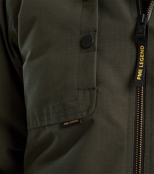 PME Legend Jacke Snowpack Icon 2.0 Dunkelgrün Model / Detail