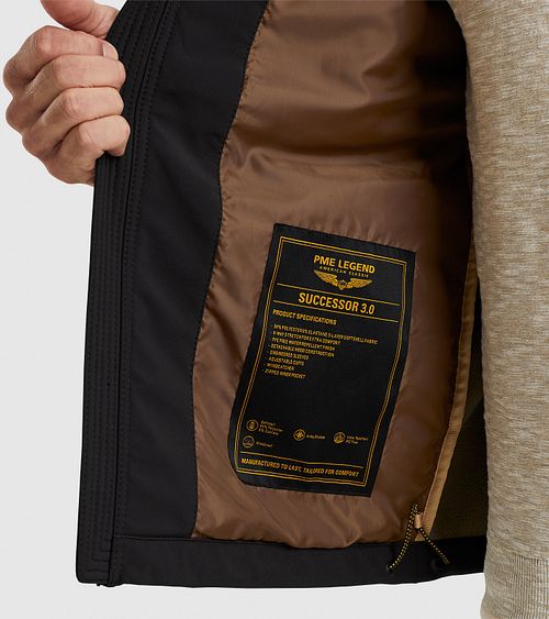 PME Legend Jacket Successor Black Model / Detail