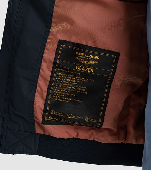 PME Legend Jakke Glazer Navy Model / Detail