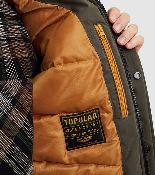 PME Legend Jakke Tupular Olivengrønn Model / Detail