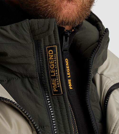 PME Legend Jas Skytruck Khaki Model / Detail