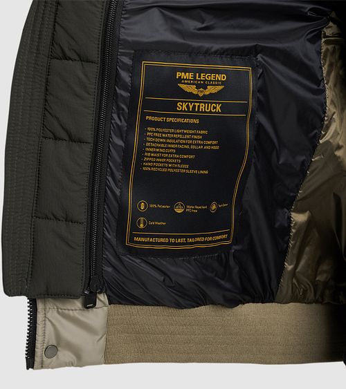 PME Legend Jas Skytruck Khaki Model / Detail