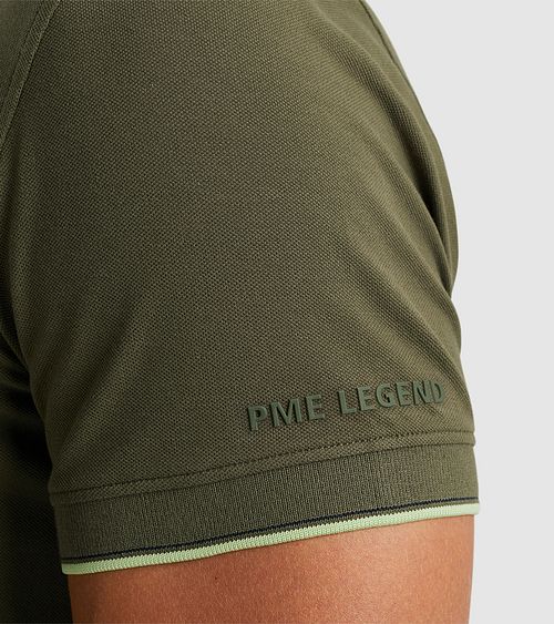 PME Legend Piquet-Polo Ivy Grønn Product / Detail