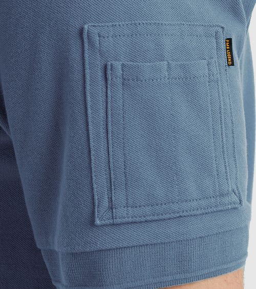PME Legend Poloshirt Trackway Blauw Model / Detail