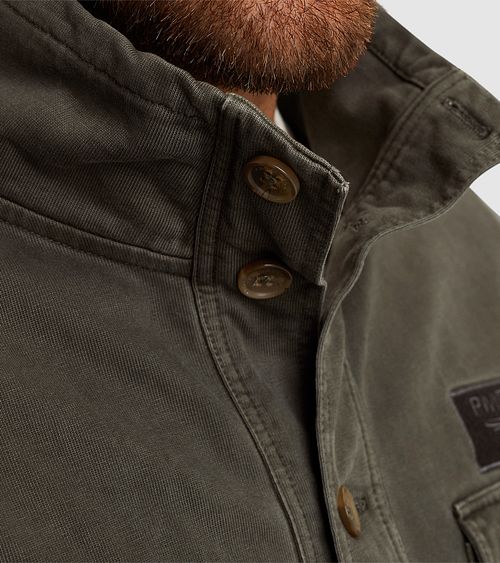 PME Legend Sweat Button Jacket Vert Foncé Product / Detail